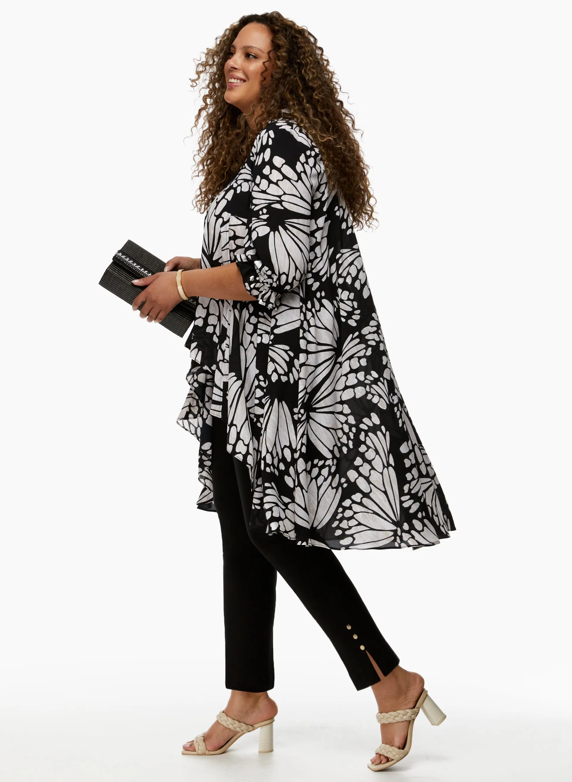 Joseph Ribkoff - Butterfly Print Tunic Blouse sold by Laura product image thumbnail 4