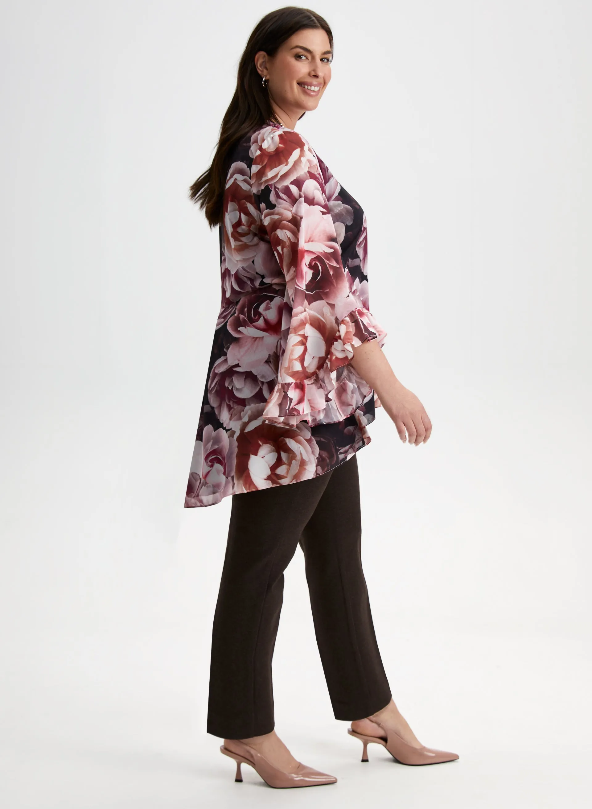 Sofia Pull-On Straight Leg Pants - Short sold by Laura product image thumbnail 5