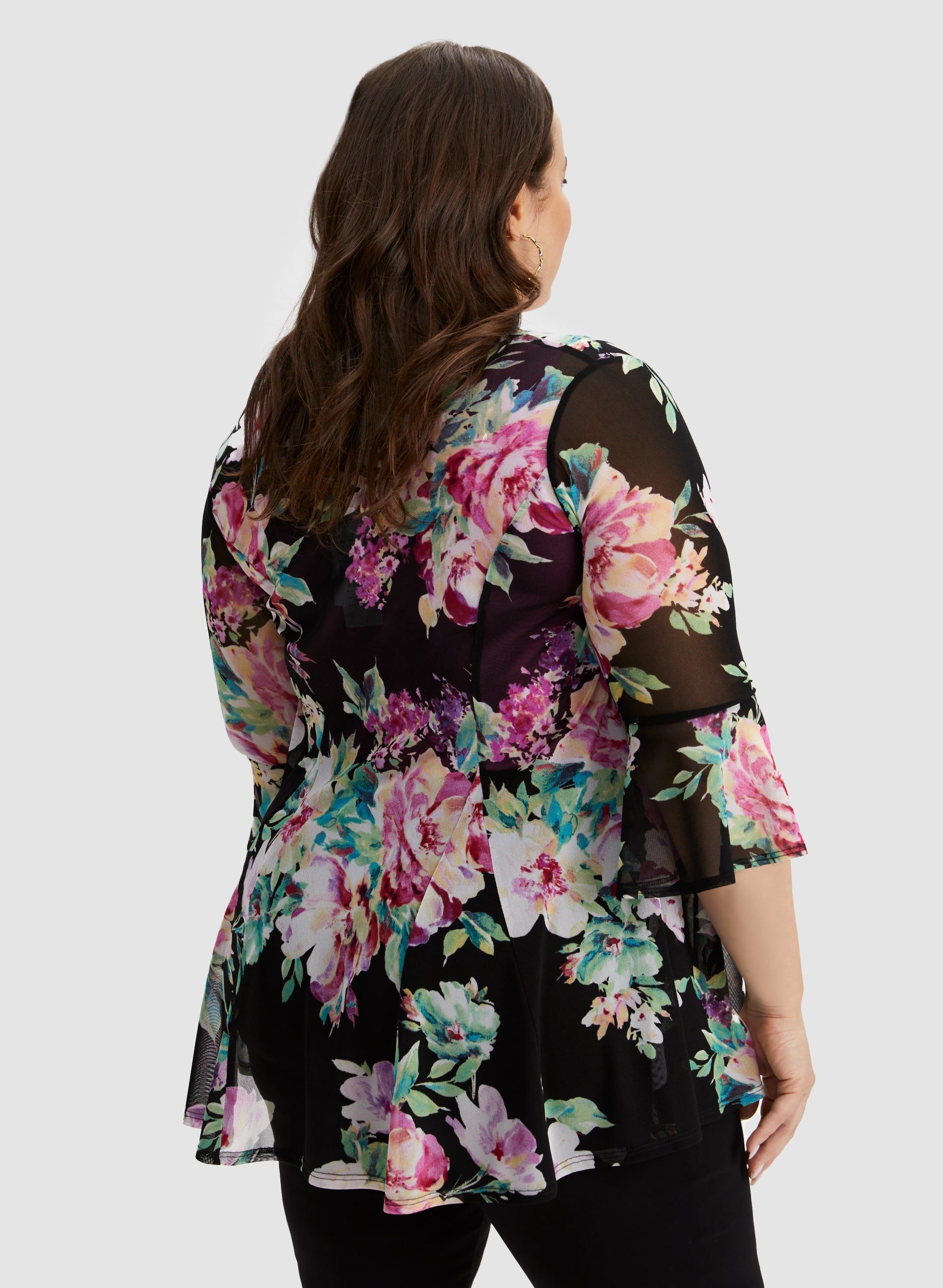 Floral Print Top sold by Laura product image thumbnail 4