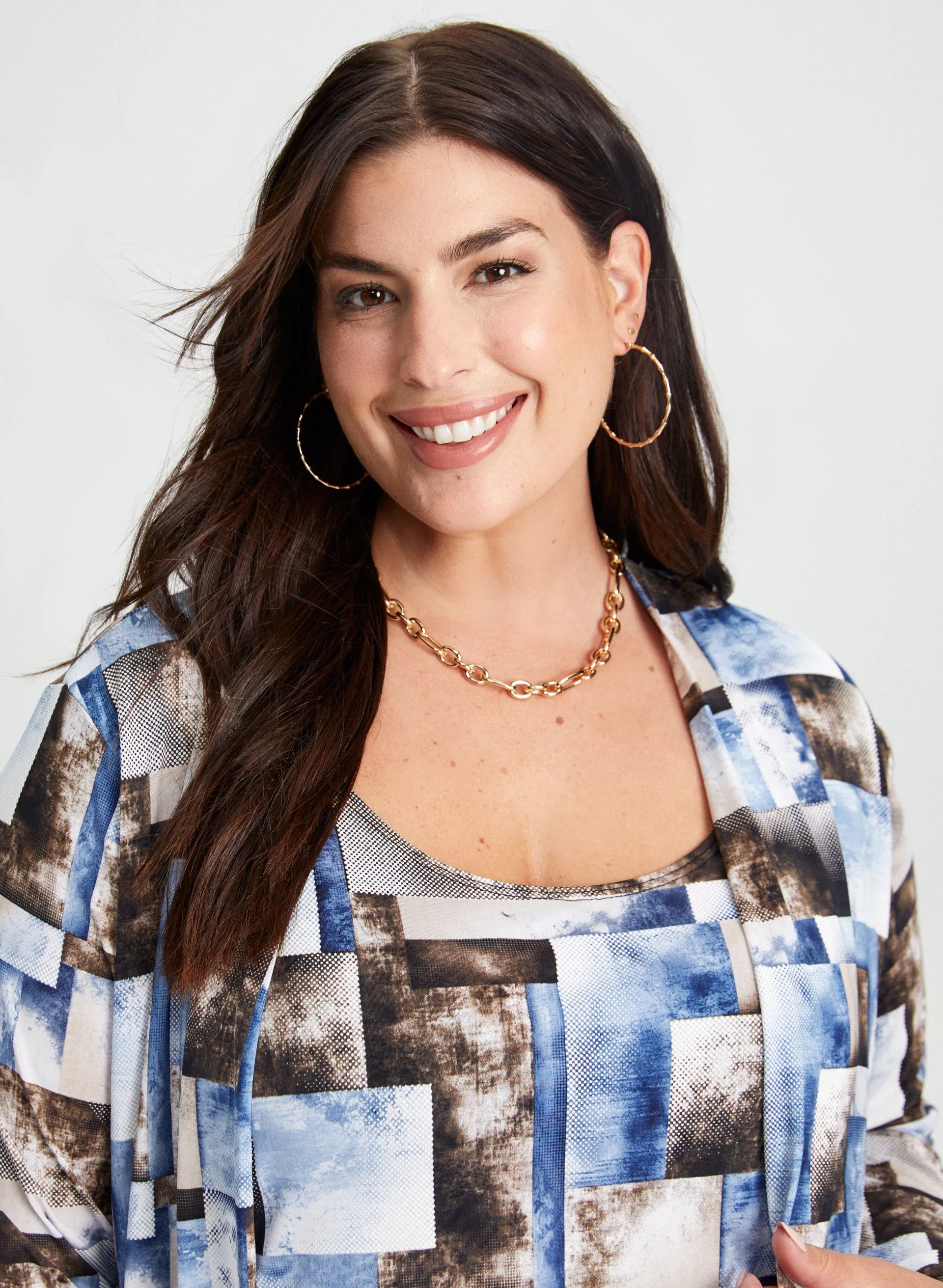 Geometric Print Fooler Top sold by Laura product image thumbnail 3