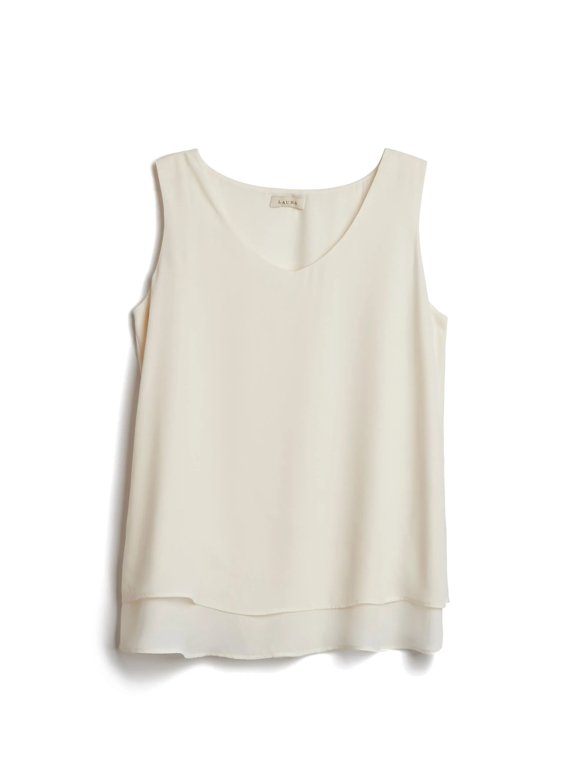 Sleeveless V-Neck Blouse sold by Laura product image thumbnail 5