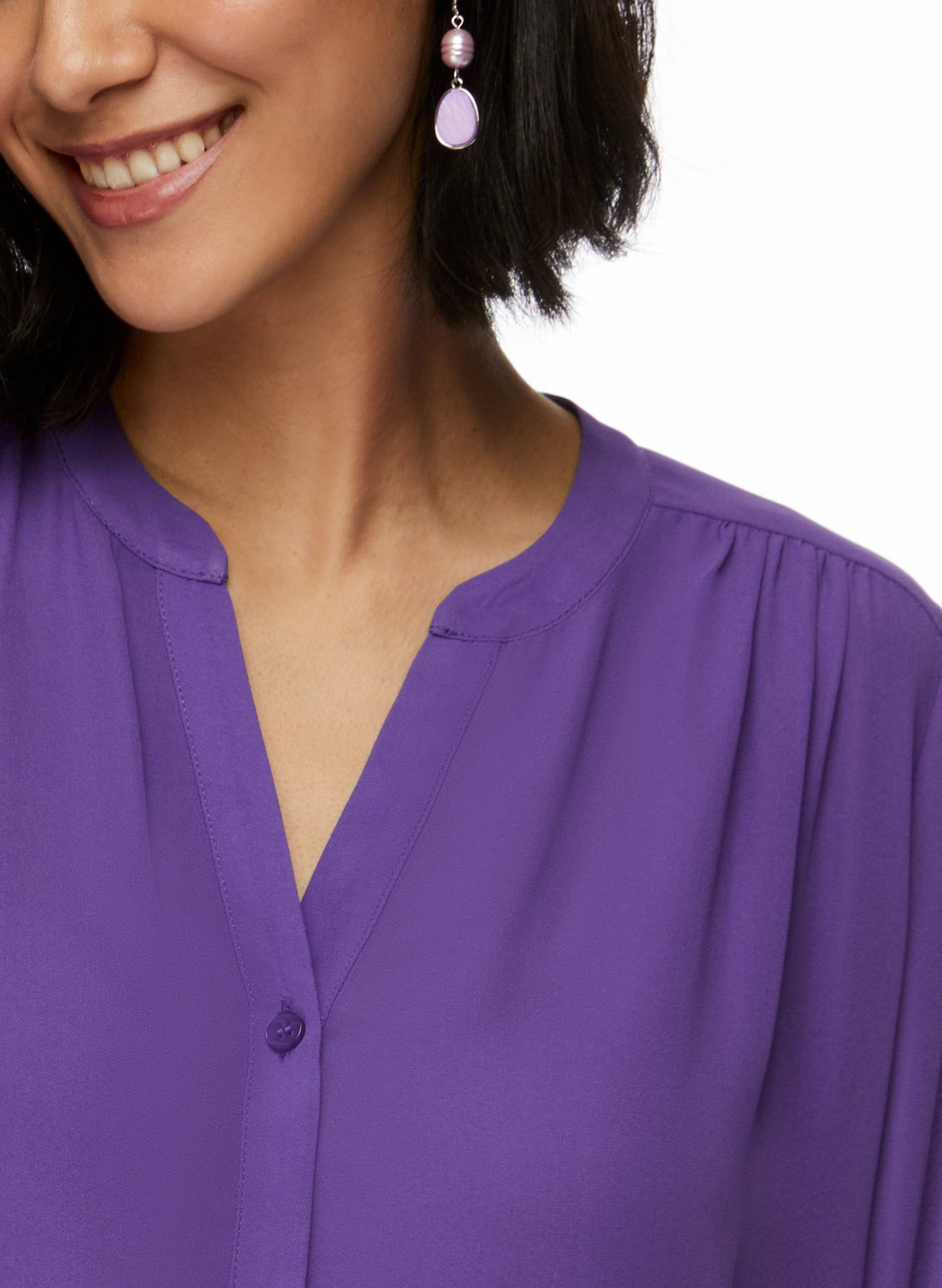 Roll-Up Sleeve Blouse sold by Laura product image thumbnail 3