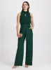 Keyhole Detail Sleeveless Jumpsuit sold by Laura