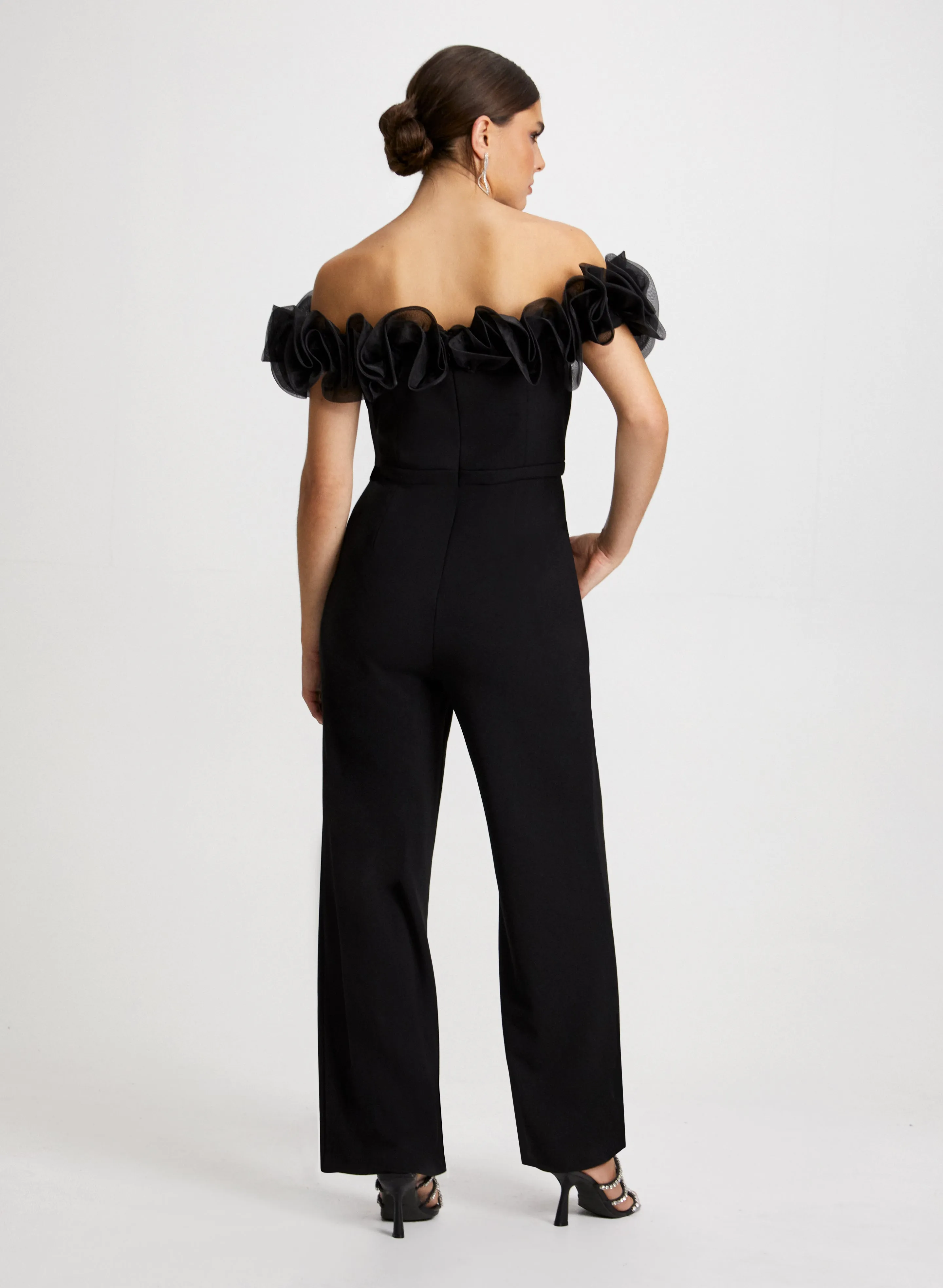Organza Ruffle Detail Jumpsuit sold by Laura product image thumbnail 3