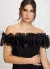 Organza Ruffle Detail Jumpsuit sold by Laura