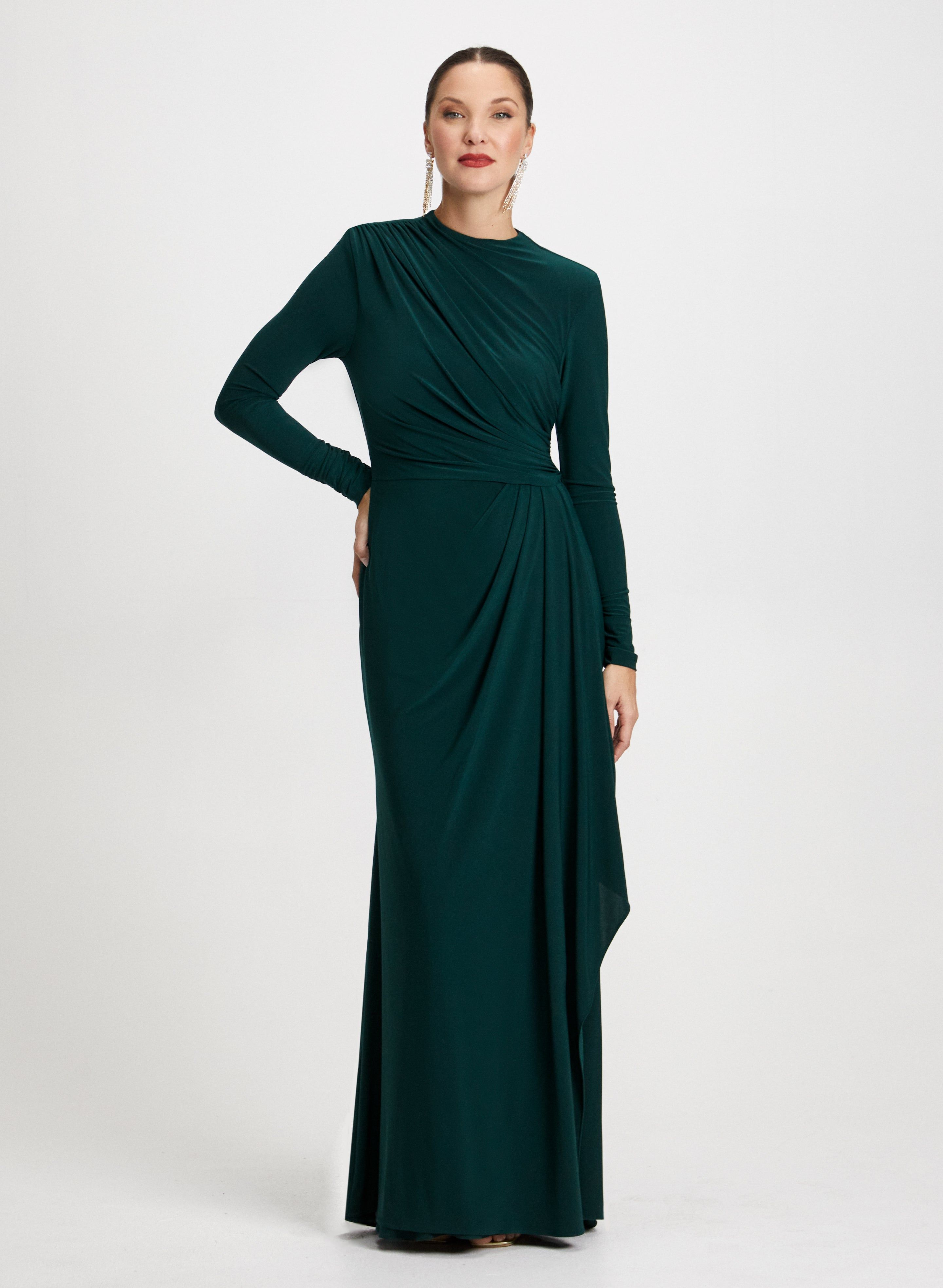 High Neck Ruffle Dress sold by Laura