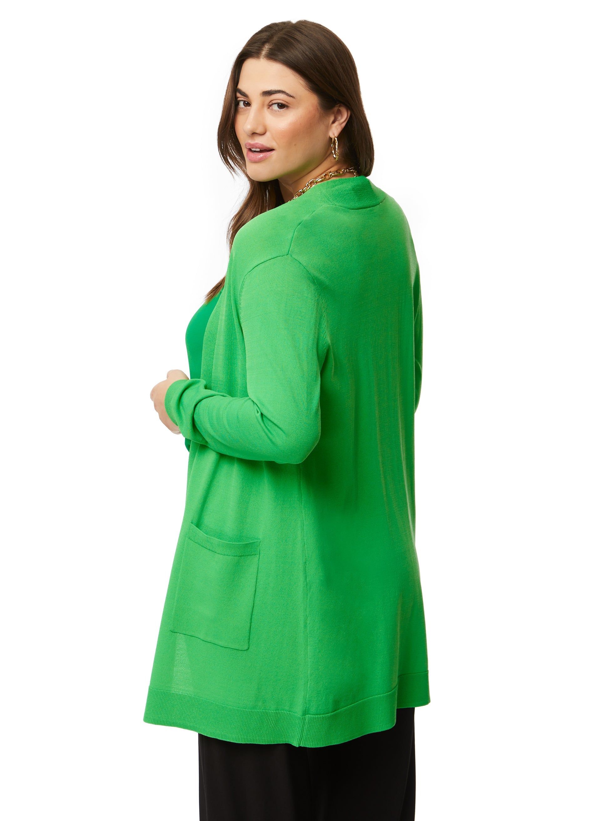 Open Front Cardigan sold by Laura product image thumbnail 4