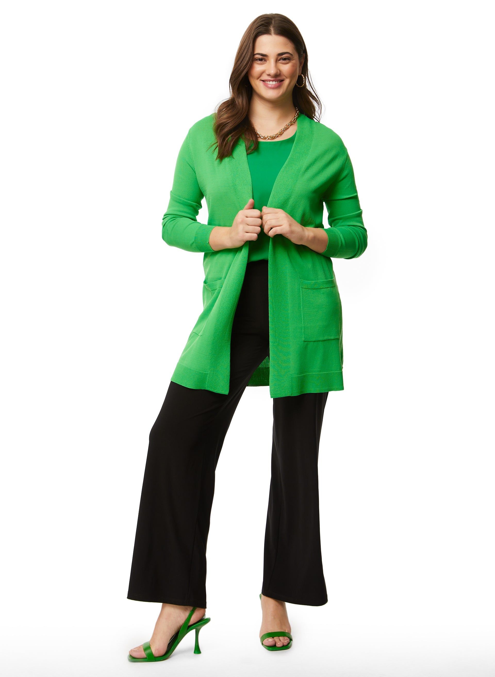 Open Front Cardigan sold by Laura product image thumbnail 3