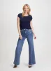 Sequin Detail Tee & Wide Leg Jeans sold by Laura