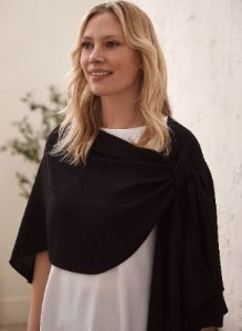Textured Crepe Shawl sold by Laura