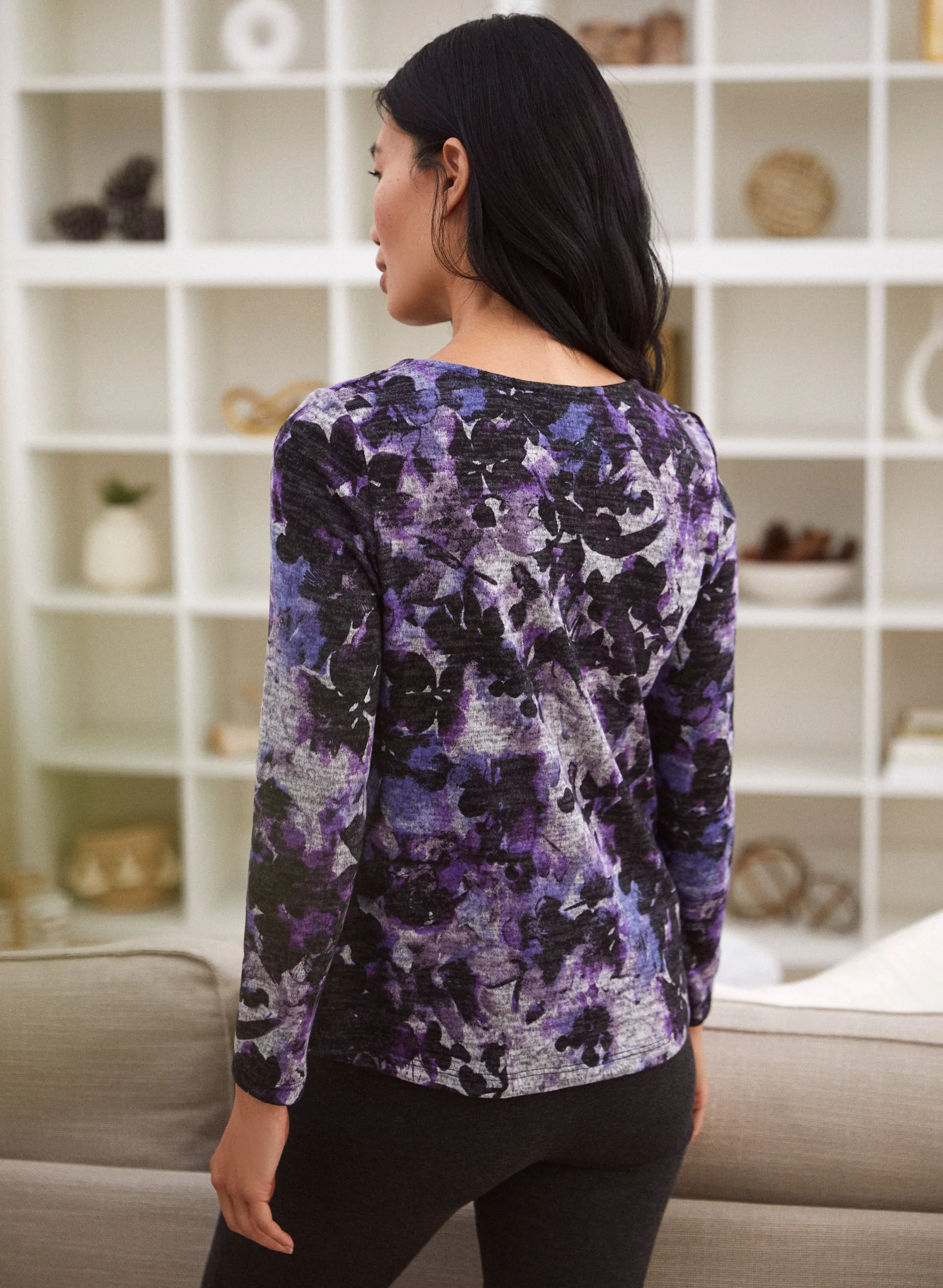 Floral Print Long Sleeve Top sold by Laura product image thumbnail 2