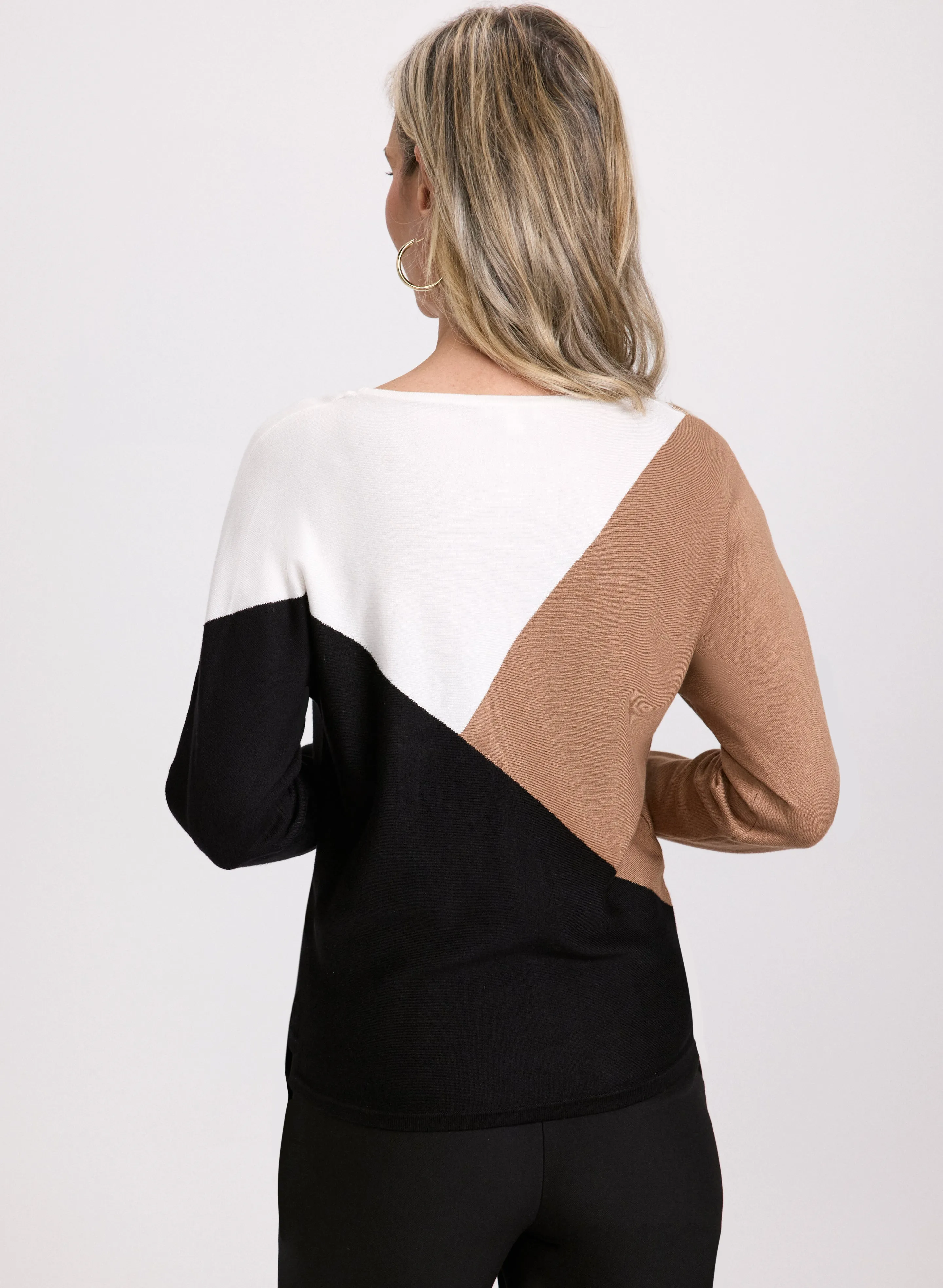 Rhinestone Trim Knit Top sold by Laura product image thumbnail 3