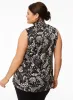 Sleeveless Paisley Motif Top sold by Laura