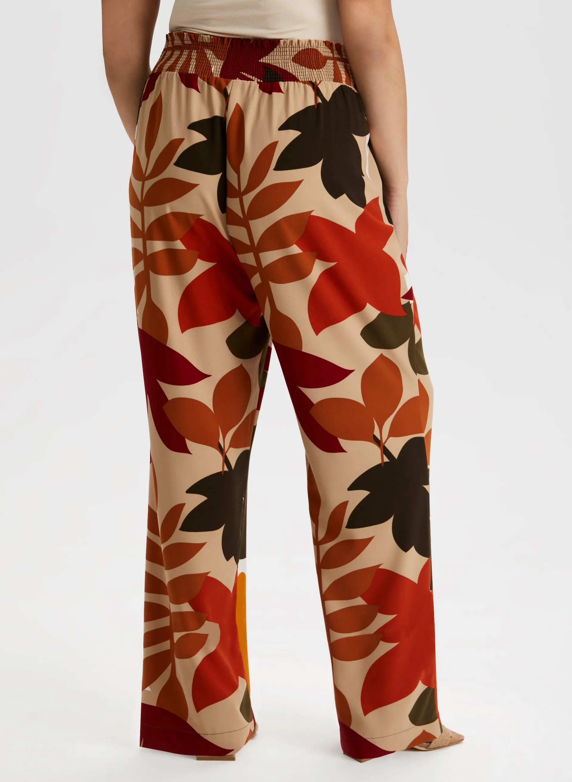 Printed Wide Leg Pull-On Pants sold by Laura product image thumbnail 2