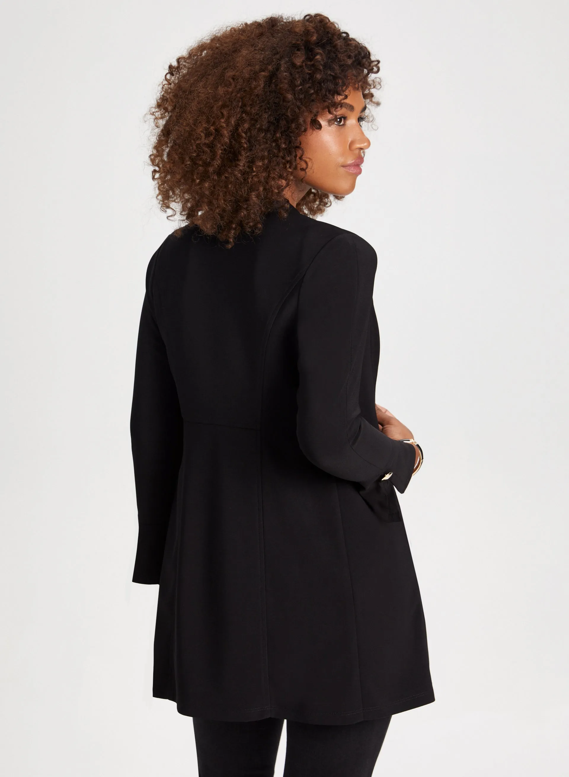 Long Sleeve Open Front Top sold by Laura product image thumbnail 4