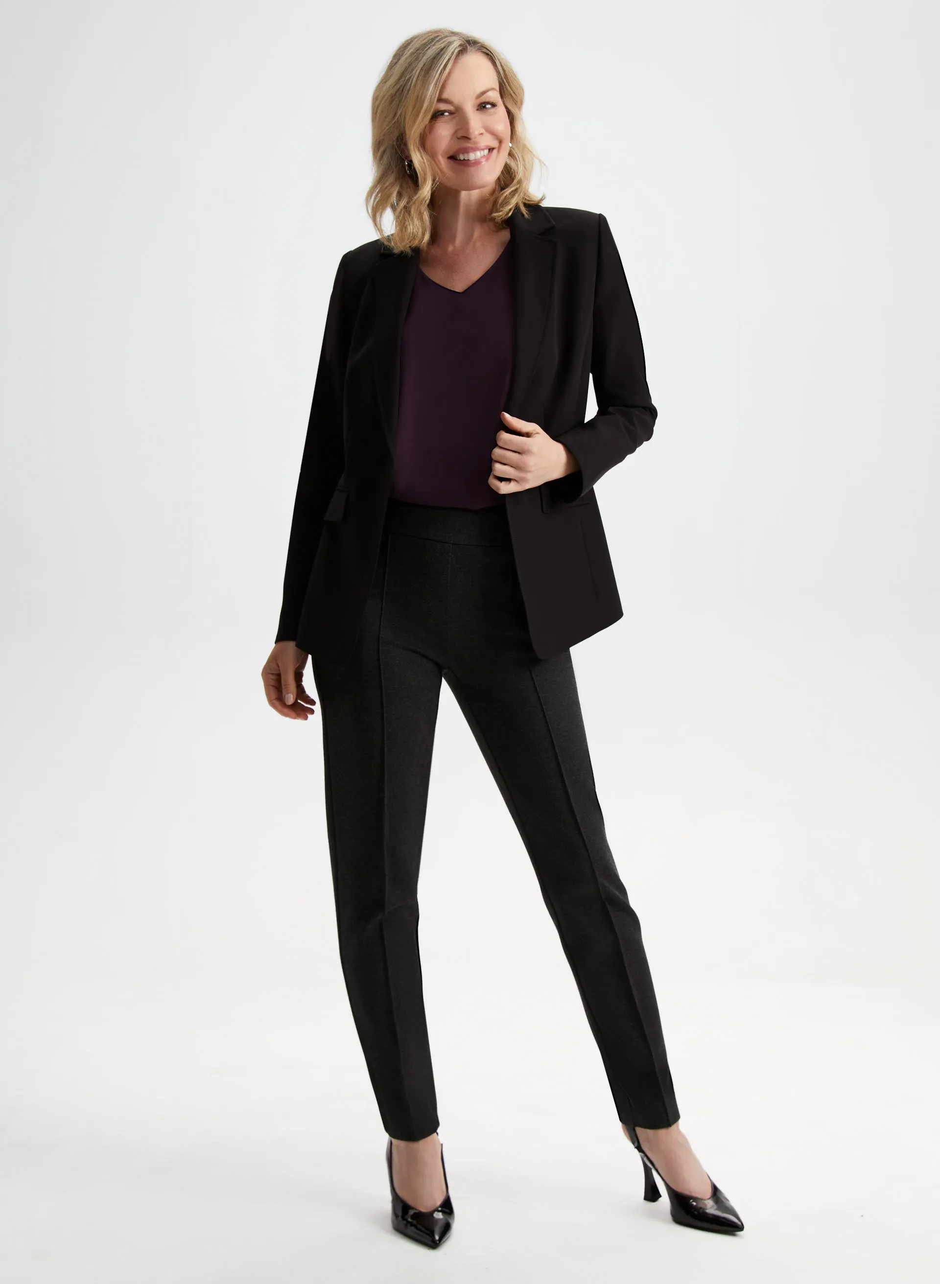 Sofia Pull-On Slim Leg Pants - Tall sold by Laura product image thumbnail 3