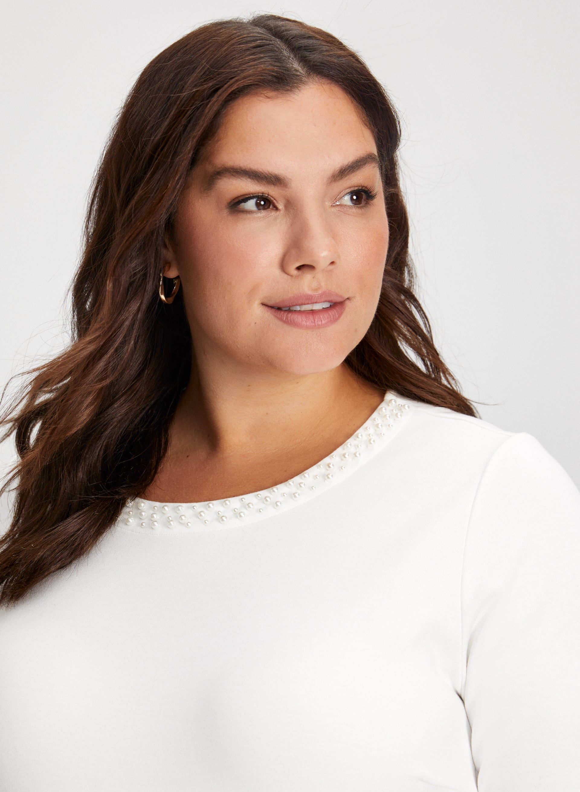 Pearl Trim Top sold by Laura product image thumbnail 2