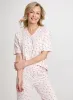 Heart Print Pyjama Set sold by Laura