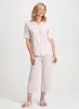 Heart Print Pyjama Set sold by Laura