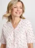 Heart Print Pyjama Set sold by Laura