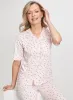 Heart Print Pyjama Set sold by Laura