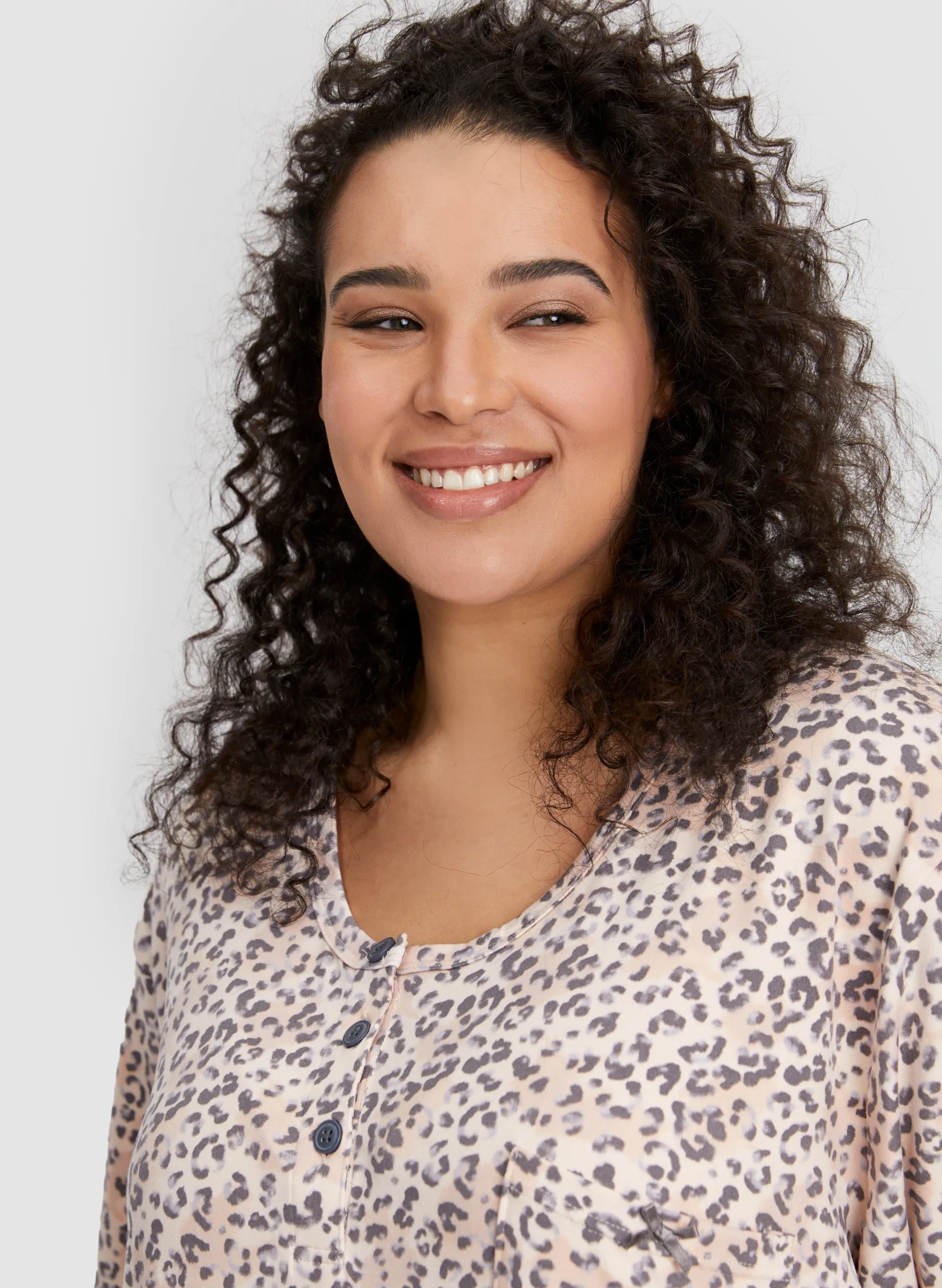 Animal Print Nightgown sold by Laura product image thumbnail 4