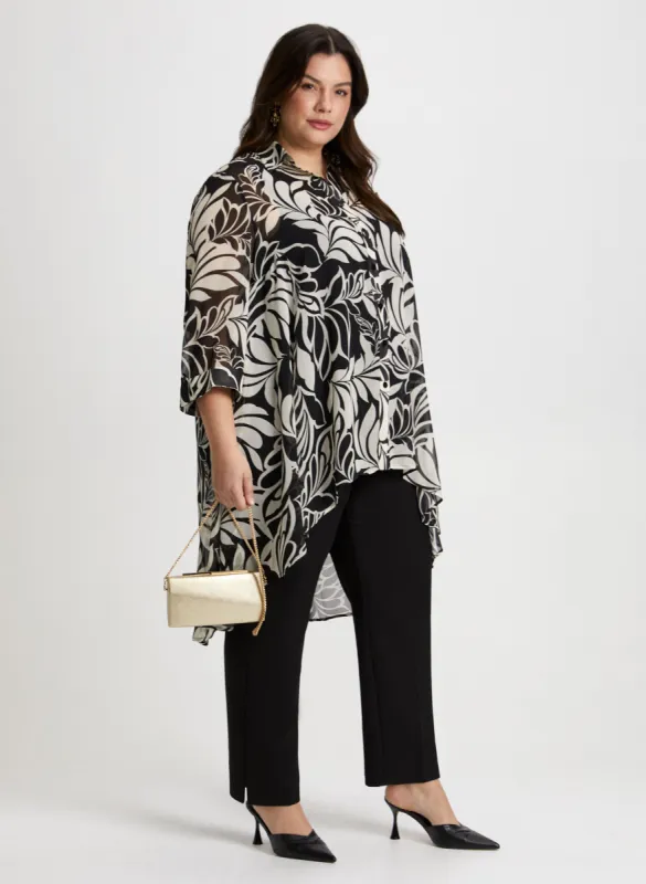 Asymmetric Blouse & Slim Leg Pants sold by Laura
