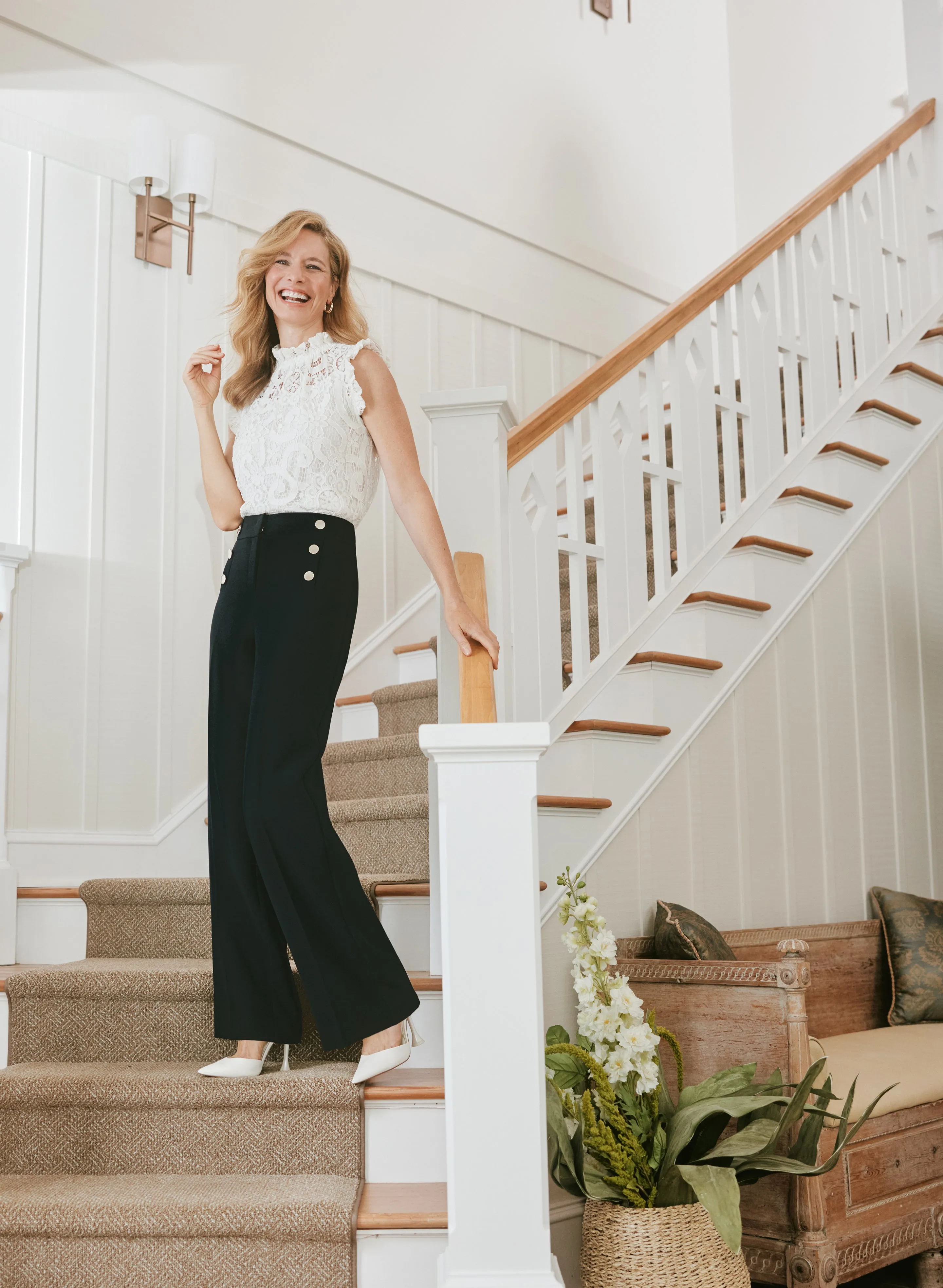 Modern Fit Wide Leg Pants sold by Laura product image thumbnail 3