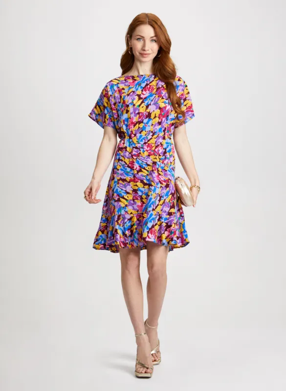 Short Sleeve Floral Dress sold by Laura