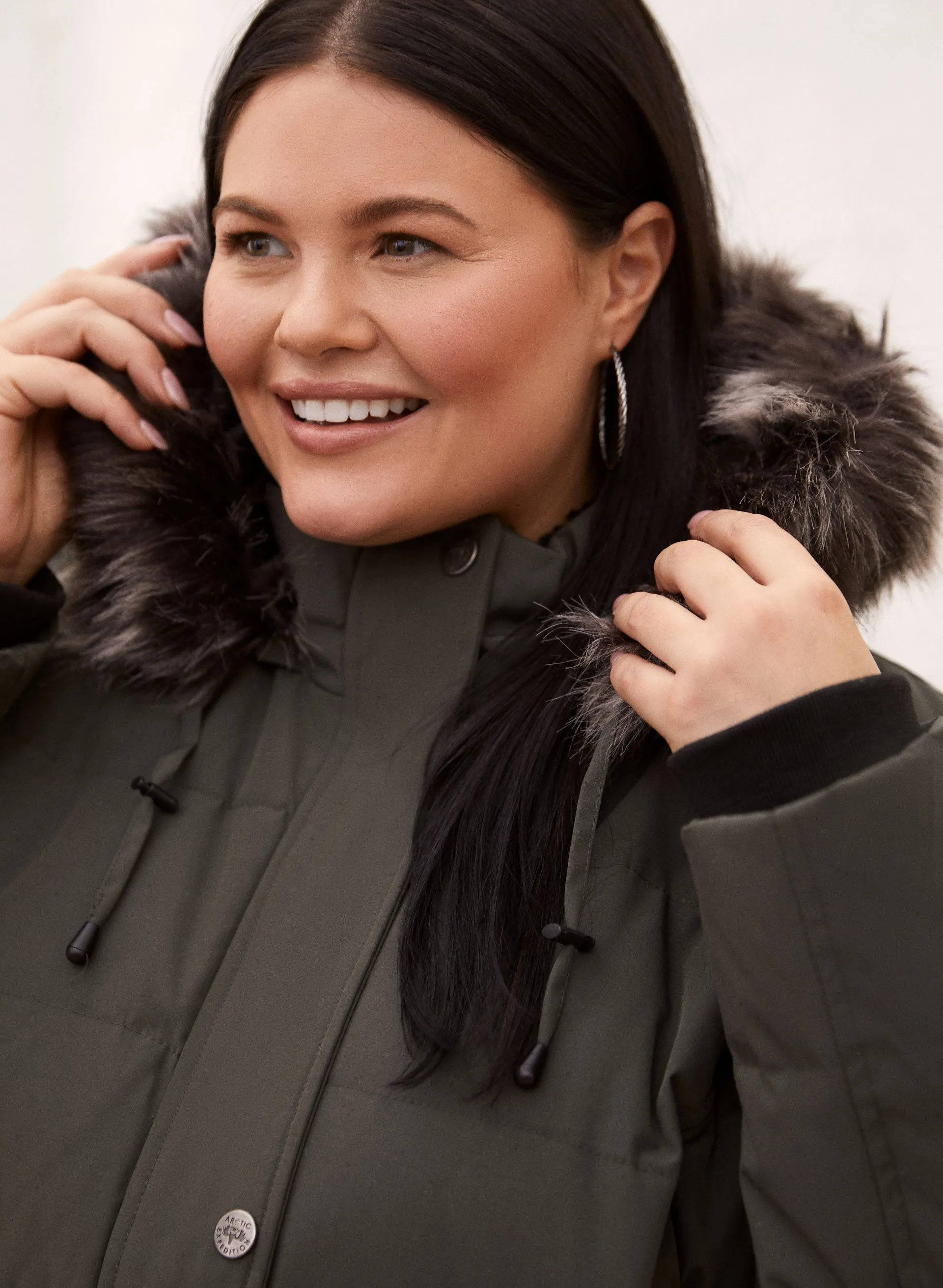 Down-Blend Quilted Coat sold by Laura product image thumbnail 4