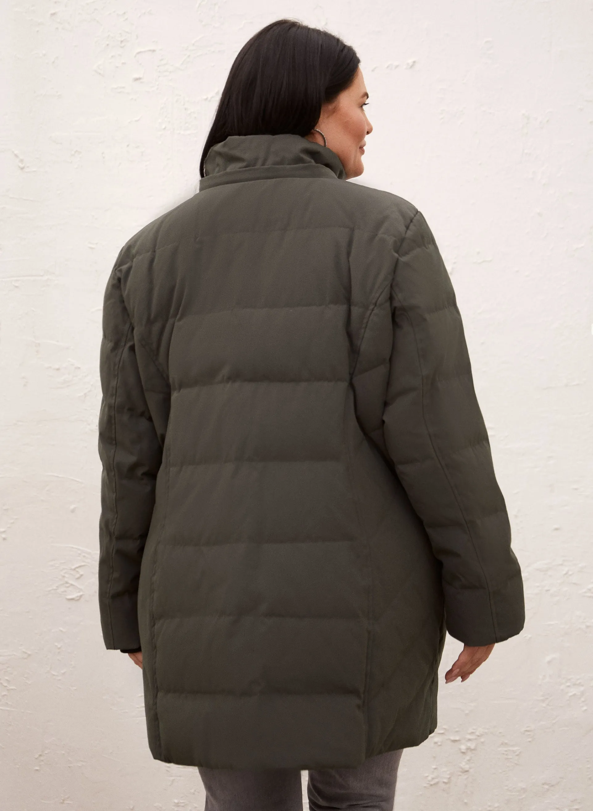 Down-Blend Quilted Coat sold by Laura product image thumbnail 2