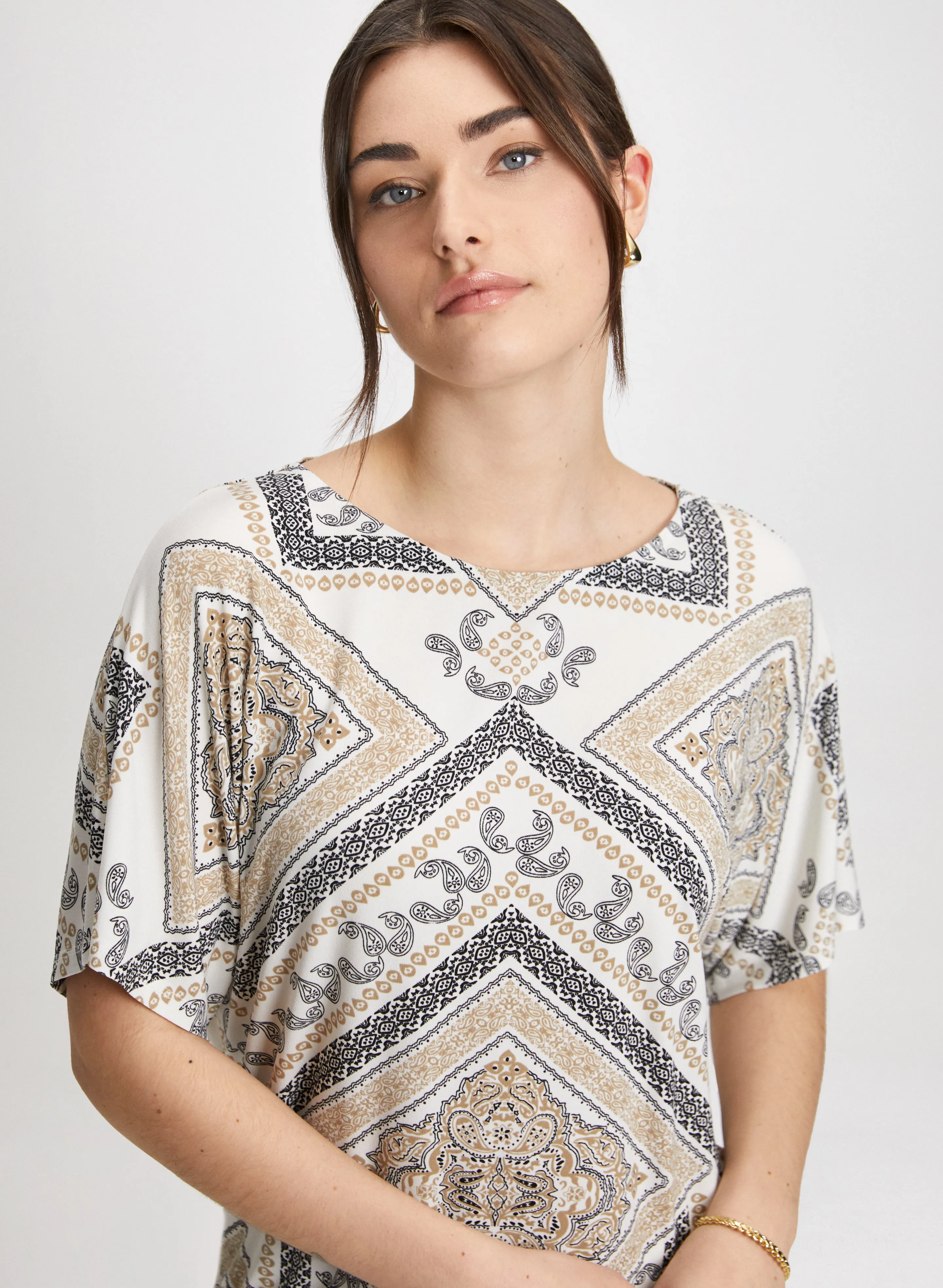 Paisley Print Top sold by Laura product image thumbnail 4