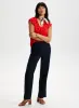Cap Sleeve Ruffle Tee sold by Laura