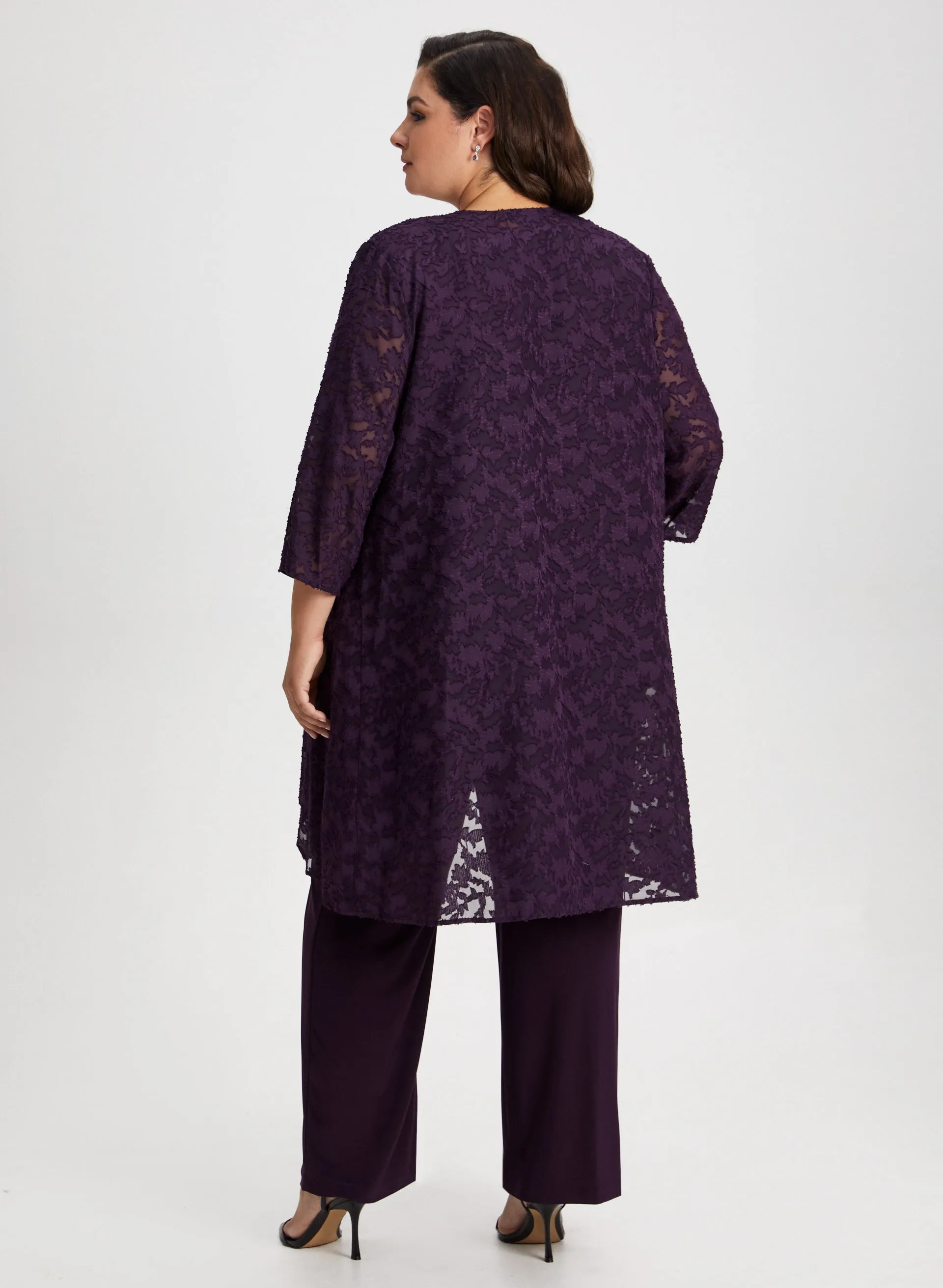 Embellished Lace Jacket, Cami & Pants Set sold by Laura product image thumbnail 4