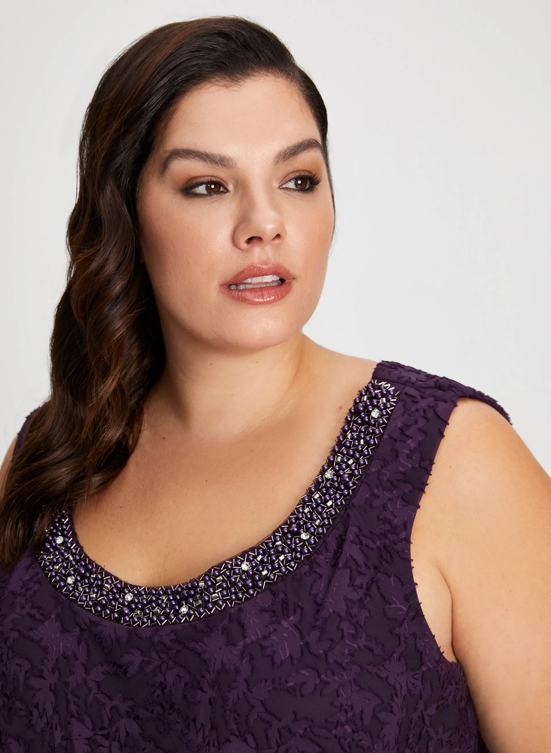 Embellished Lace Jacket, Cami & Pants Set sold by Laura product image thumbnail 2