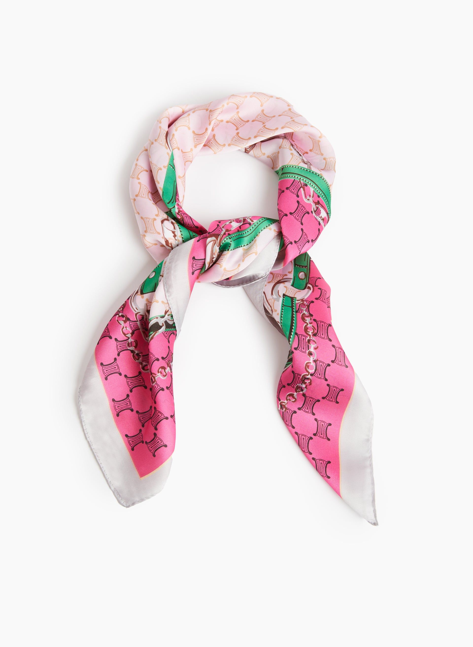 Chain Print Scarf sold by Laura