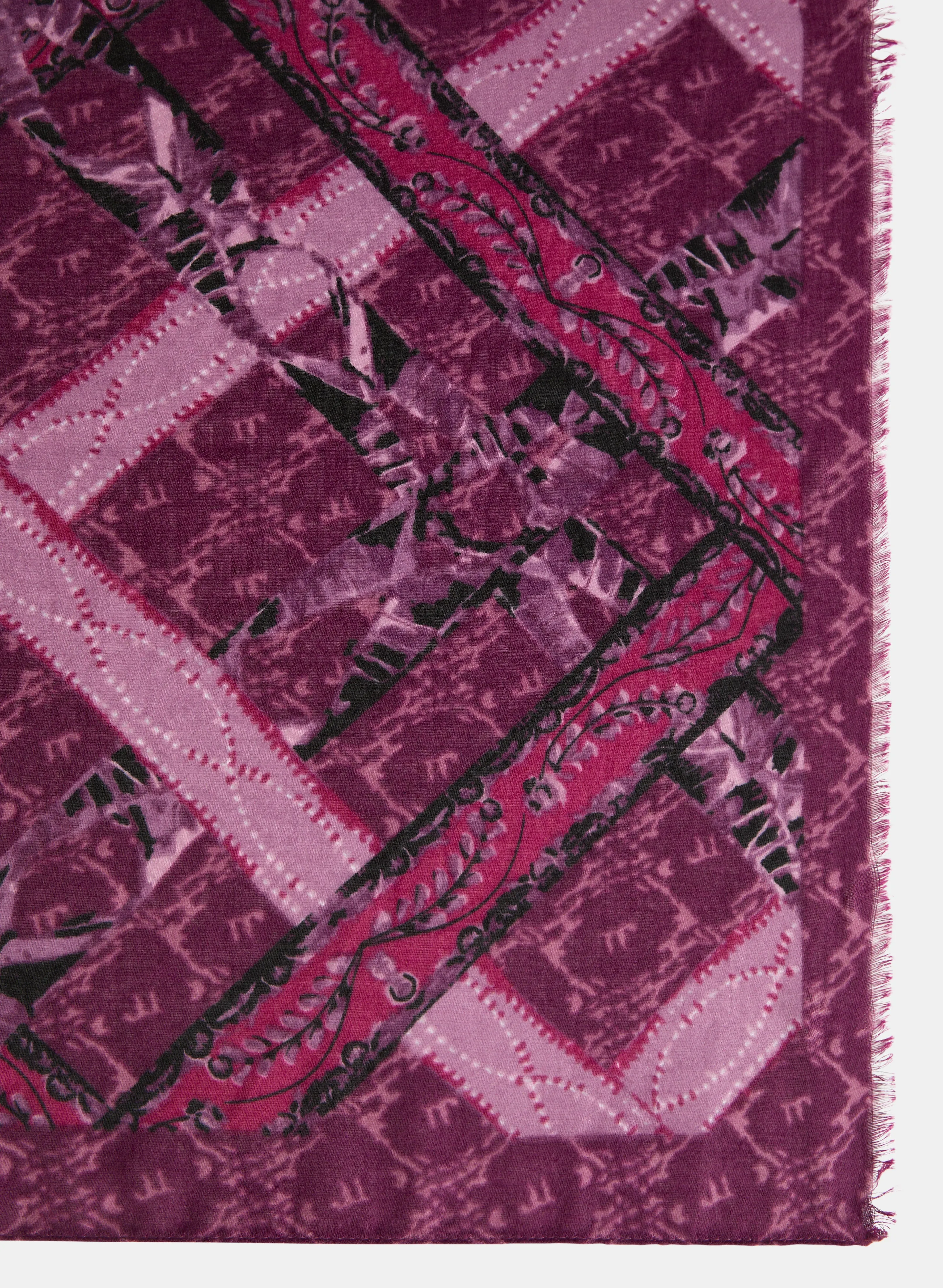 Abstract Print Oblong Scarf sold by Laura product image thumbnail 3