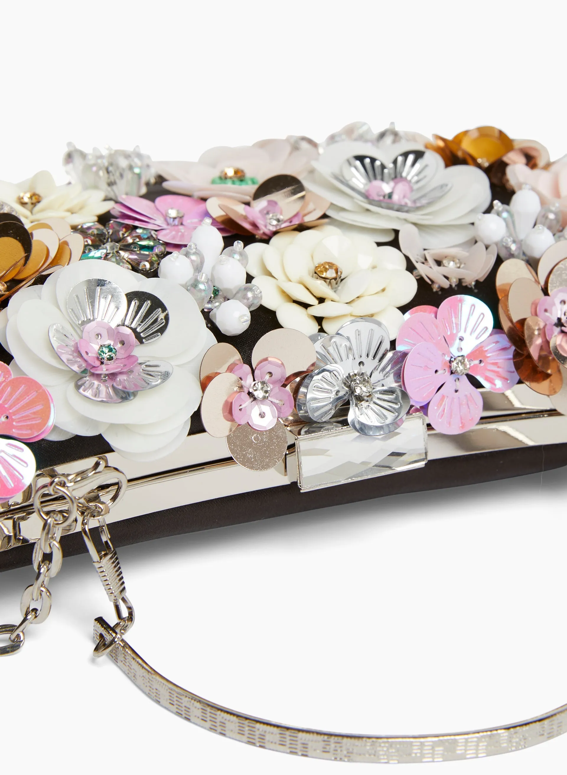 Floral Detail Clutch sold by Laura product image thumbnail 4