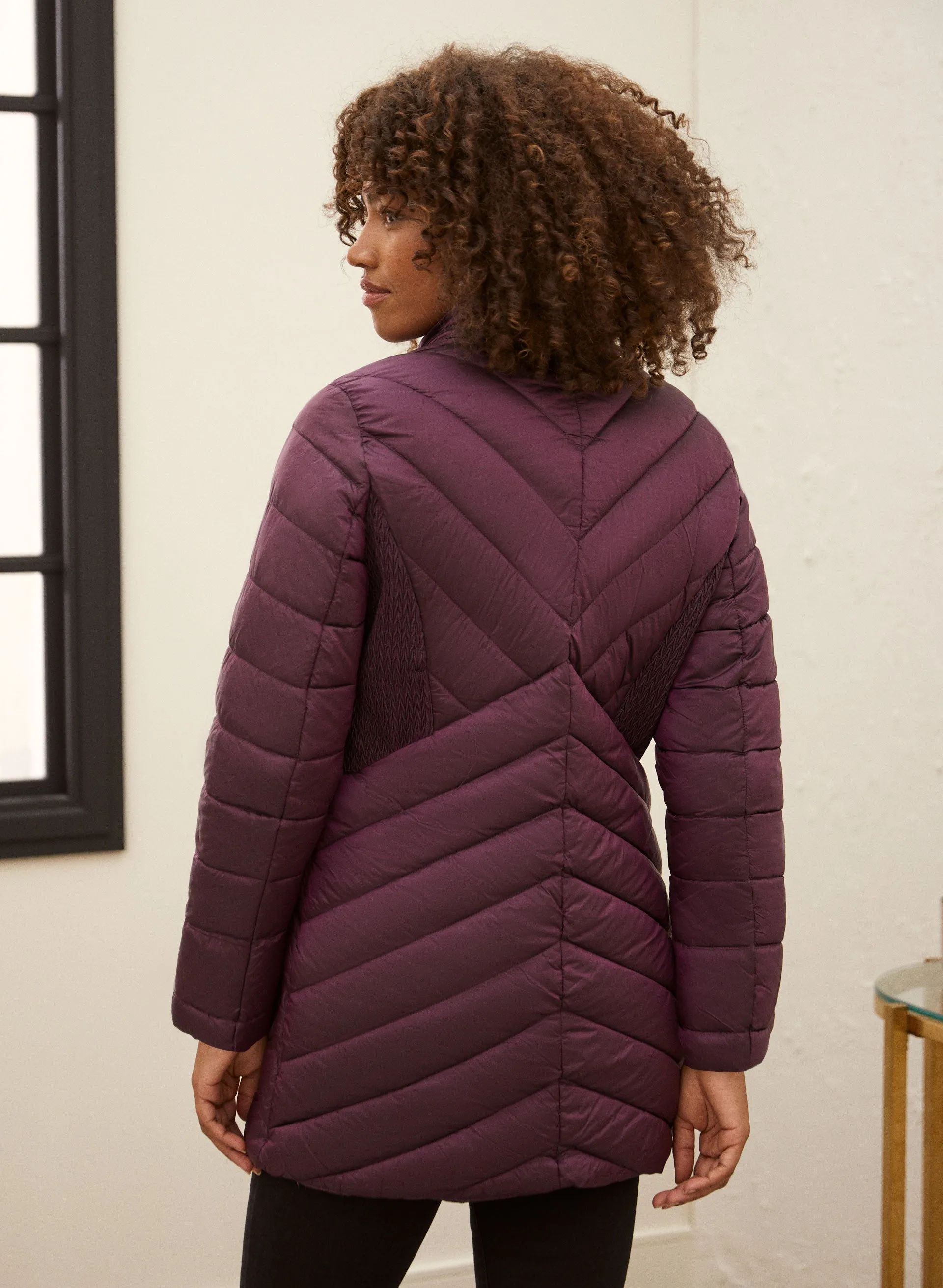 Vegan Down Quilted Coat sold by Laura product image thumbnail 2