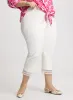 Lace Hem Pull-On Ankle Pants sold by Laura