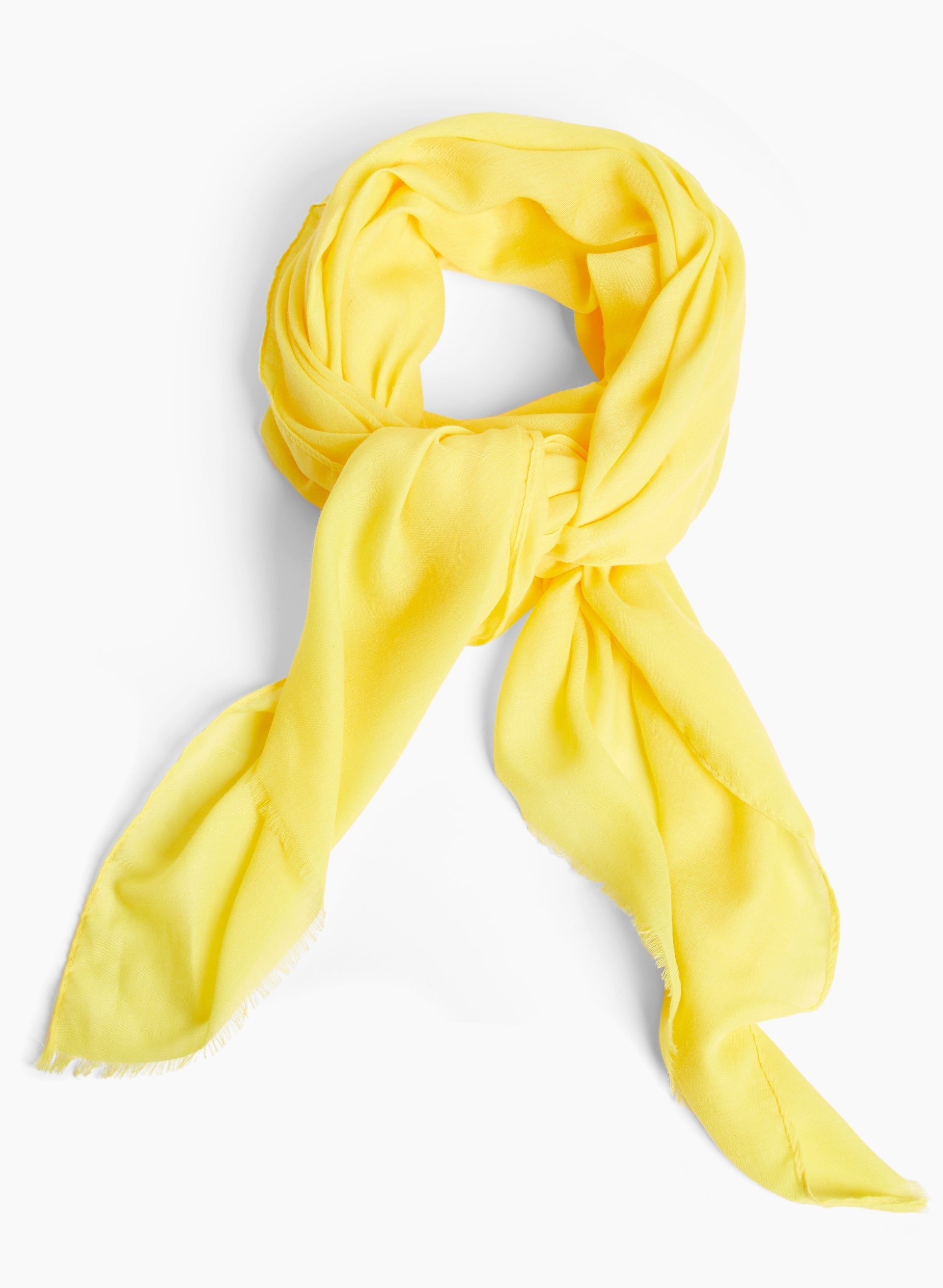 Frayed Hem Scarf sold by Laura