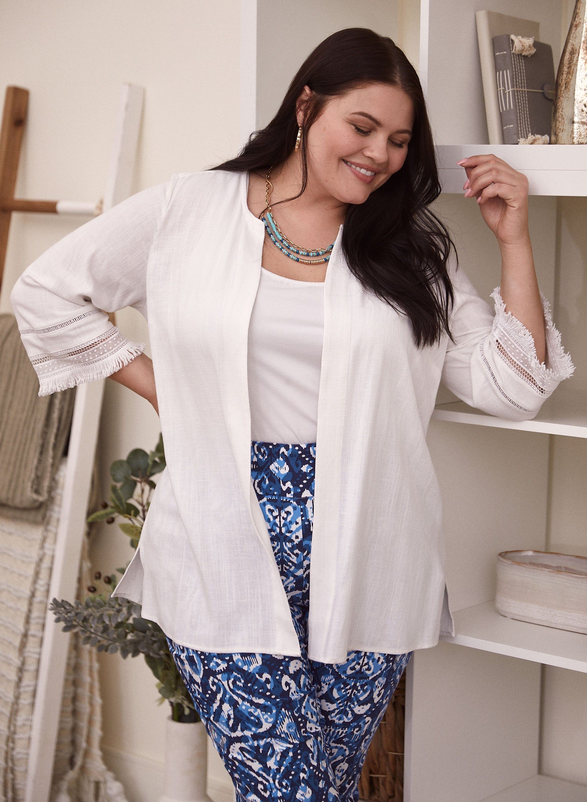 Fringe Detail Top sold by Laura