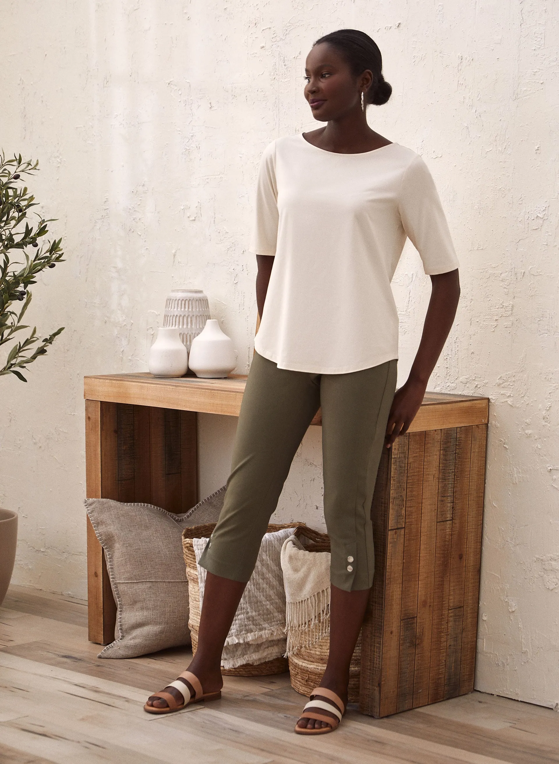 Pull-On Capris sold by Laura product image thumbnail 3