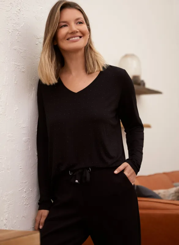 Bead Detail Top sold by Laura