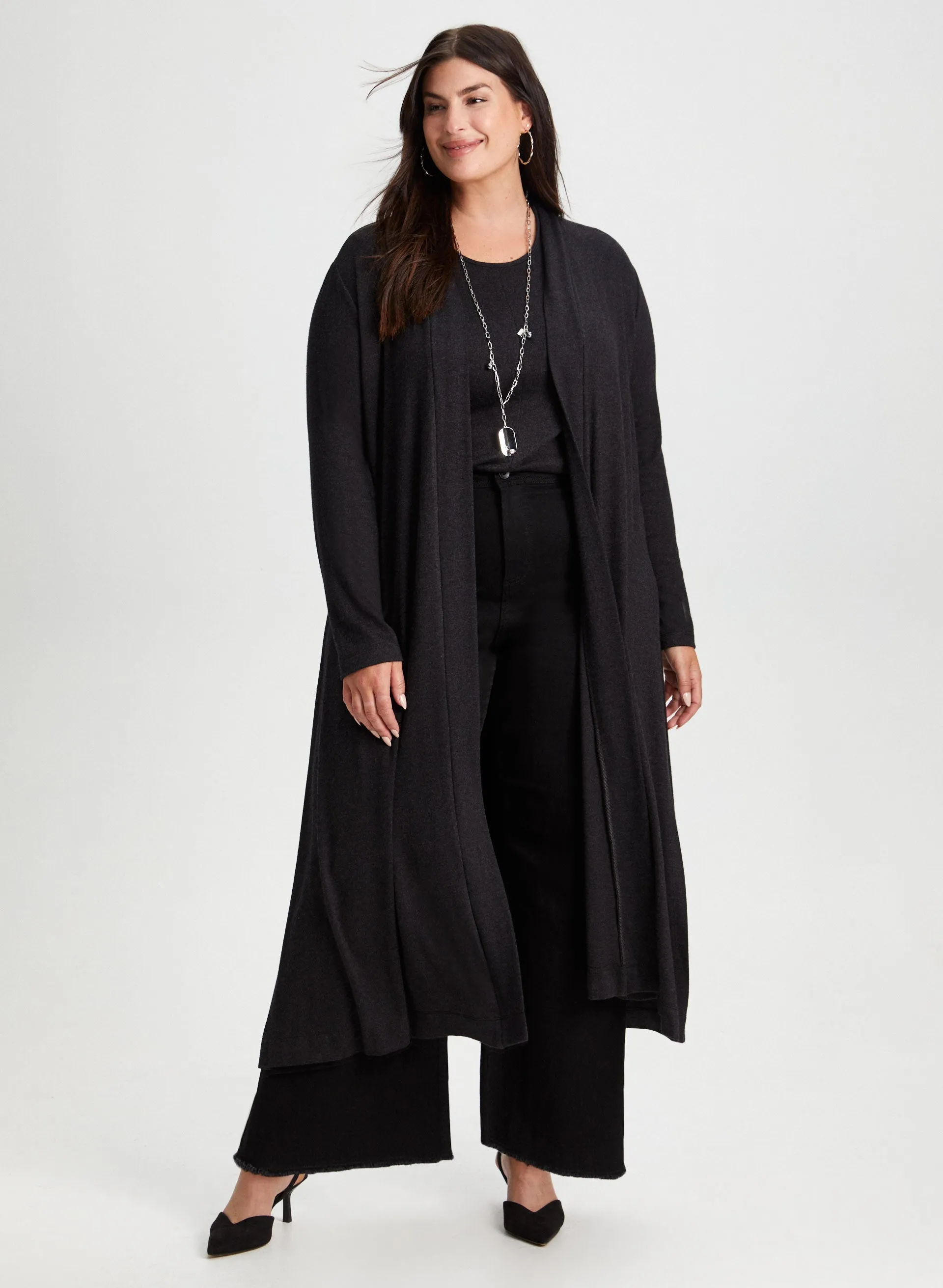 Joseph Ribkoff - Long Open Front Top sold by Laura