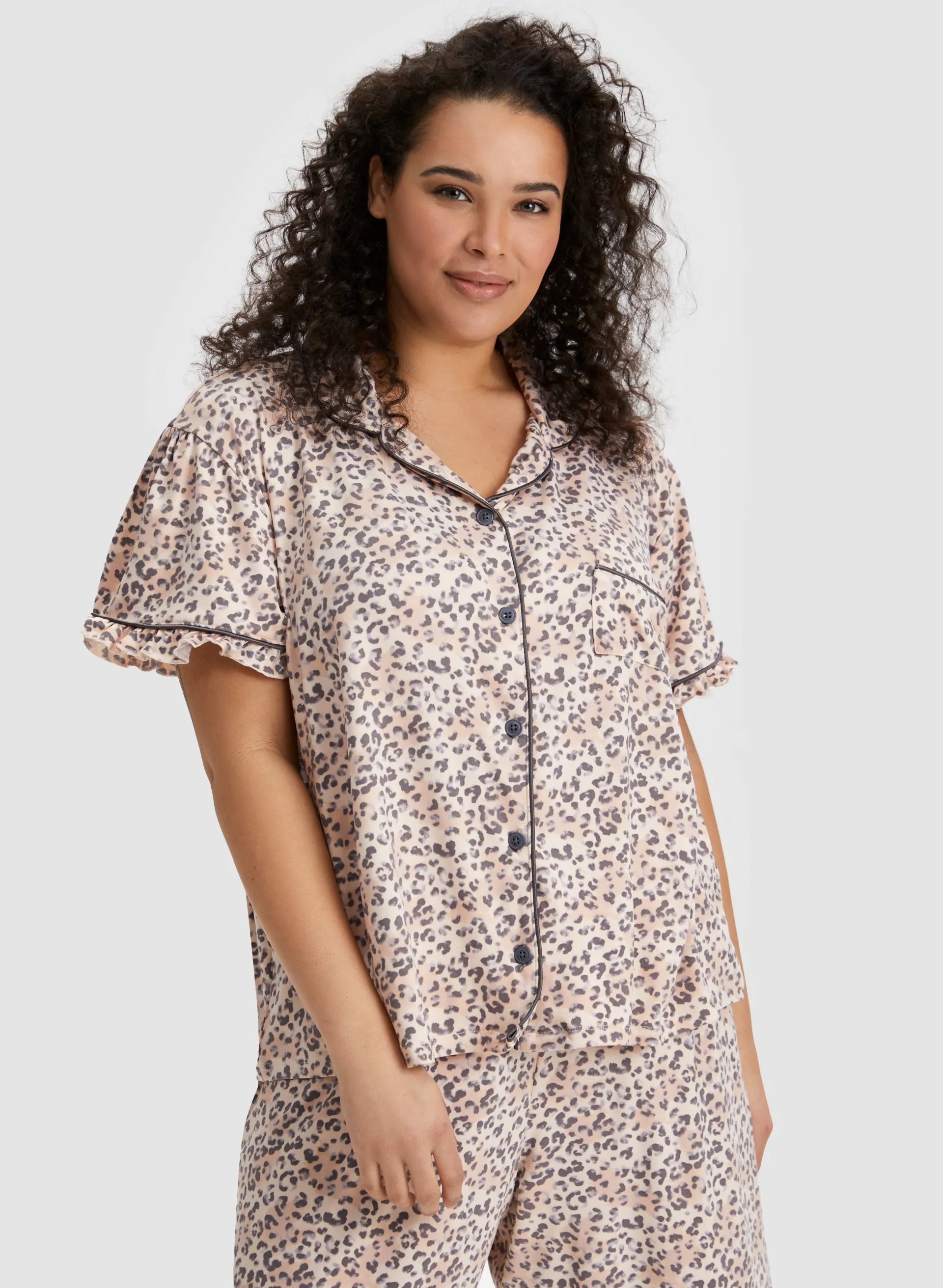 Animal Print Pyjama Set sold by Laura product image thumbnail 5