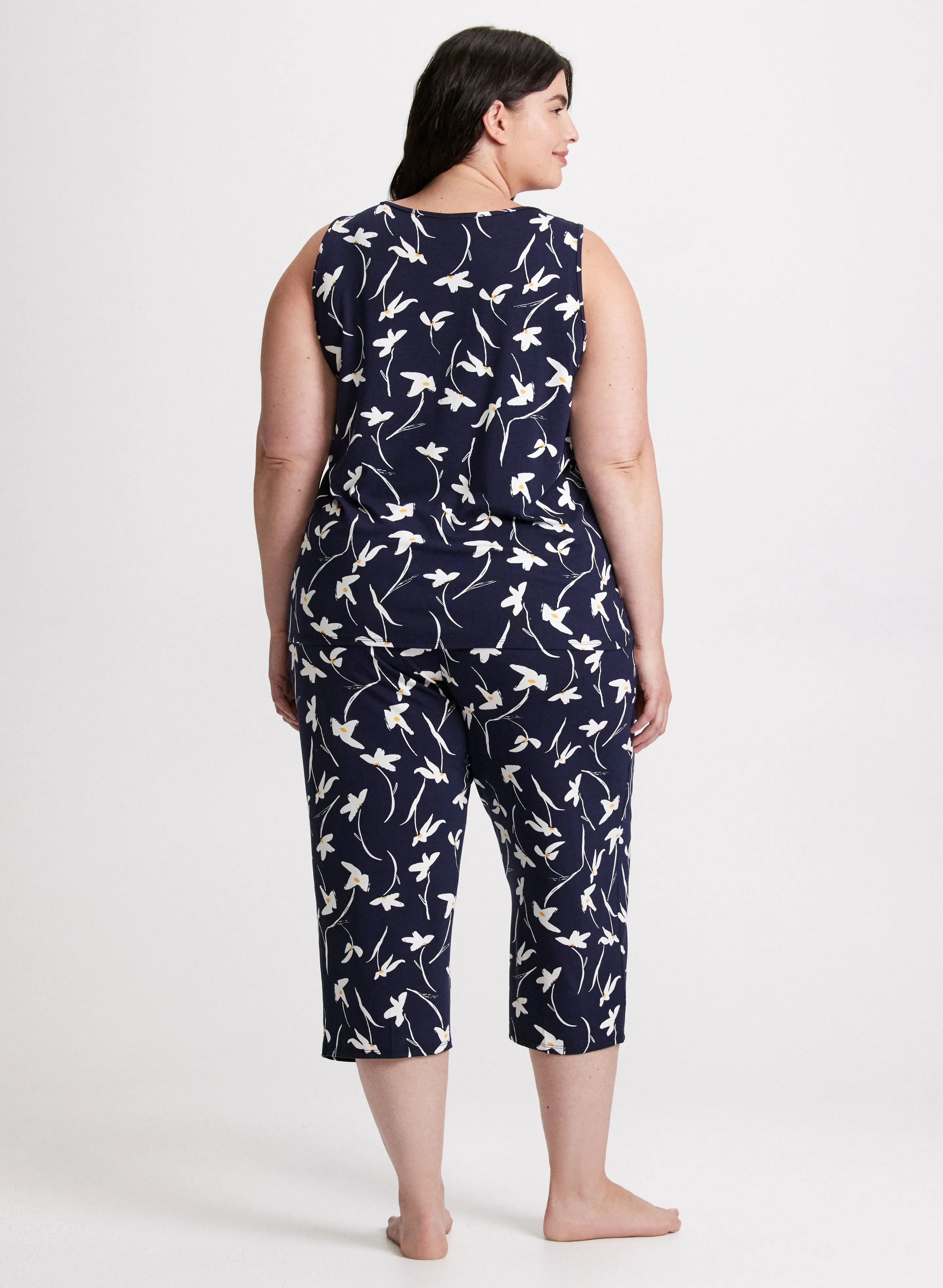 Floral Print Pyjama Set sold by Laura product image thumbnail 2