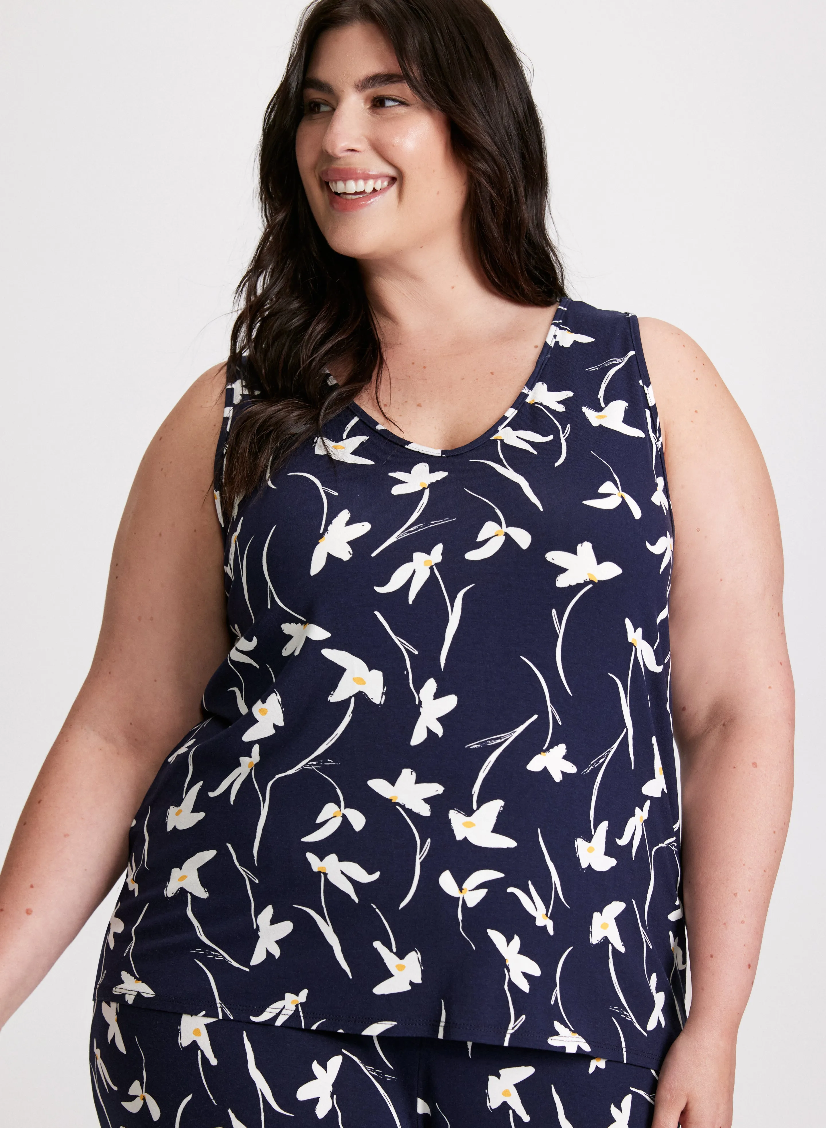 Floral Print Pyjama Set sold by Laura product image thumbnail 3