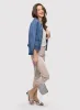 Braid Trim Denim Jacket & Slim Leg Ankle Jeans sold by Laura