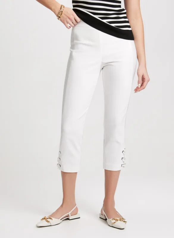 Pull-On Bengaline Capris sold by Laura